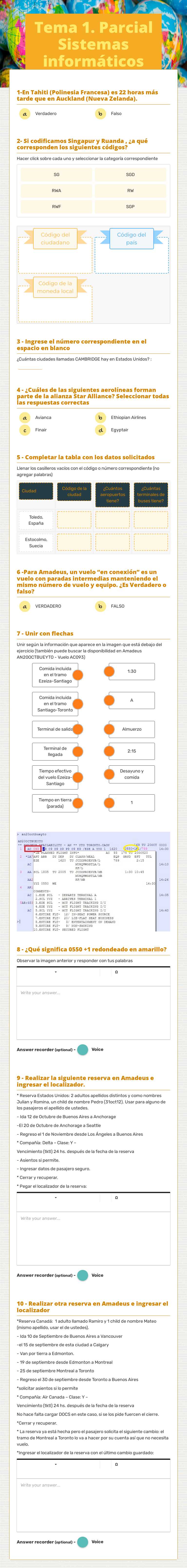 Tema 1. Parcial Sistemas informáticos worksheet preview image
