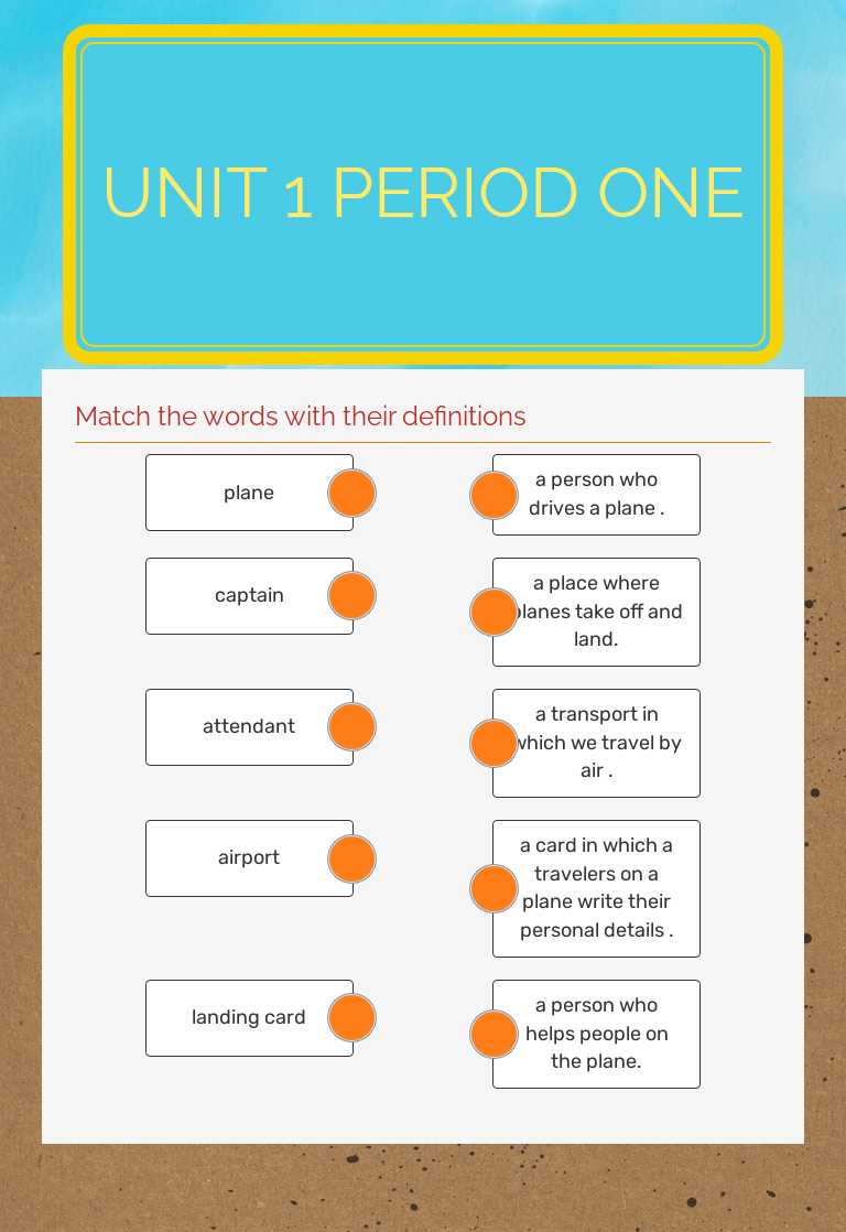 unit 1 
period one Grade 9 worksheet preview