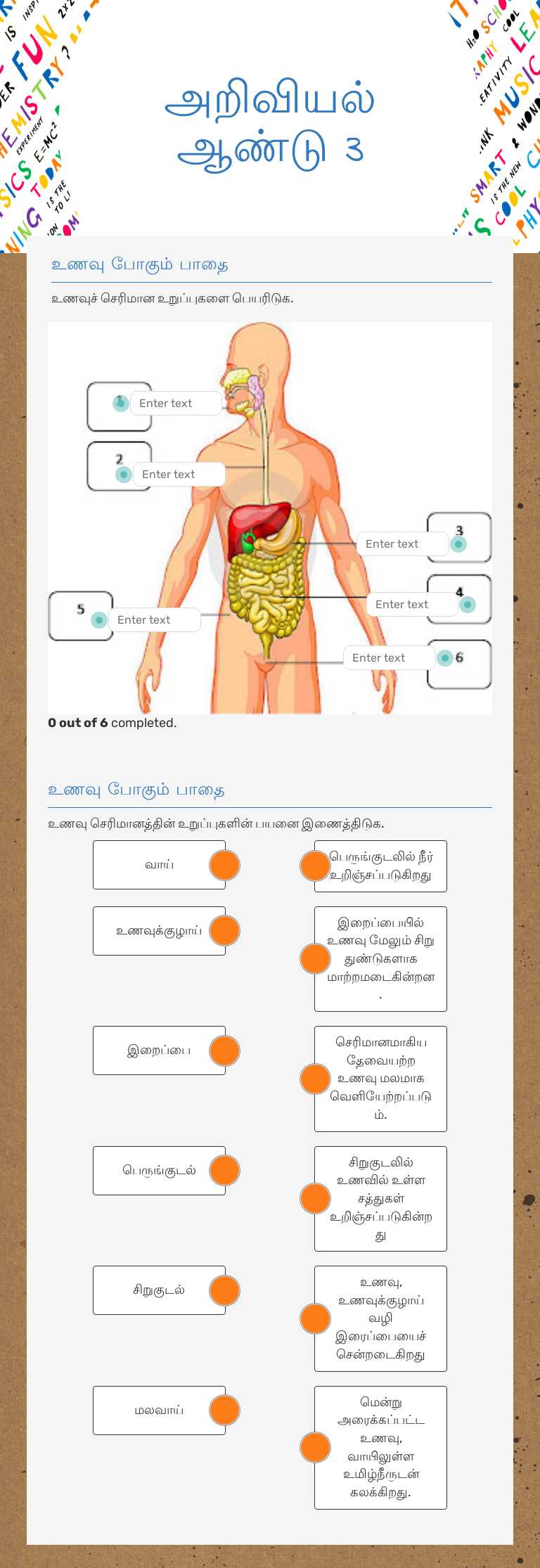 அறிவியல் ஆண்டு 3 worksheet preview image