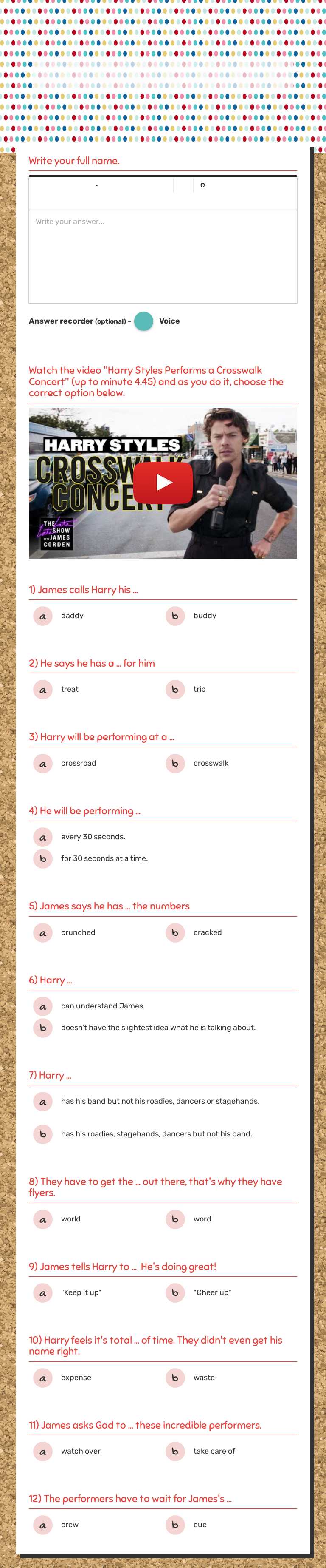 Unit 2: Introduction Other worksheet preview
