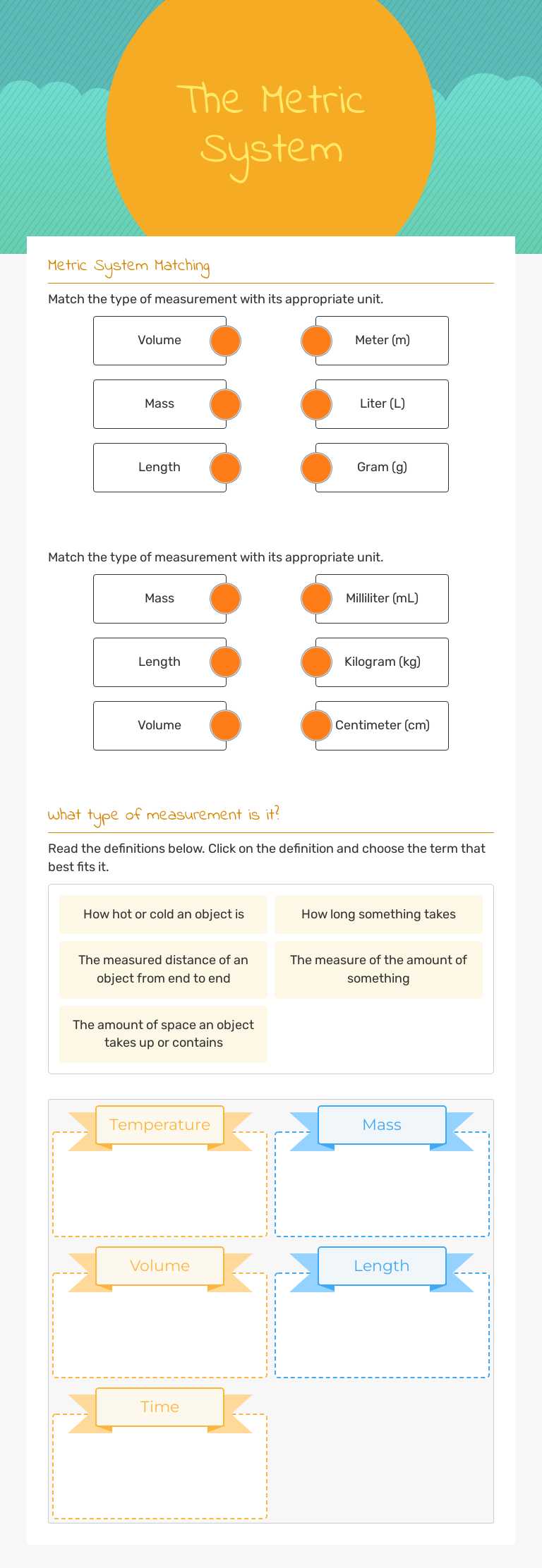 Master the Metric System! Practice units like liter, gram, and meter ...