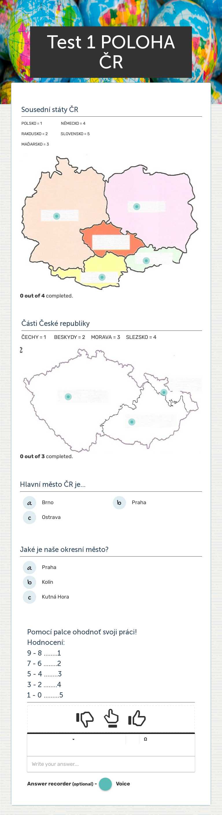 Test 1
POLOHA ČR worksheet preview image