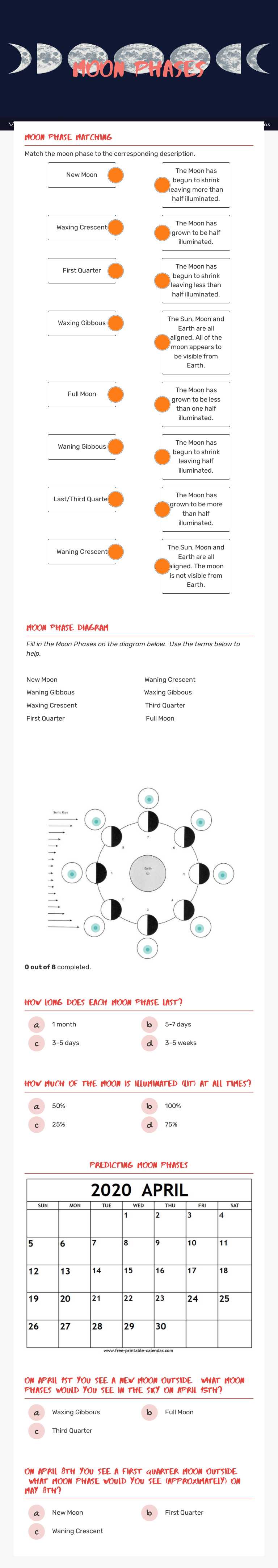 Solar Check 2 worksheet preview image