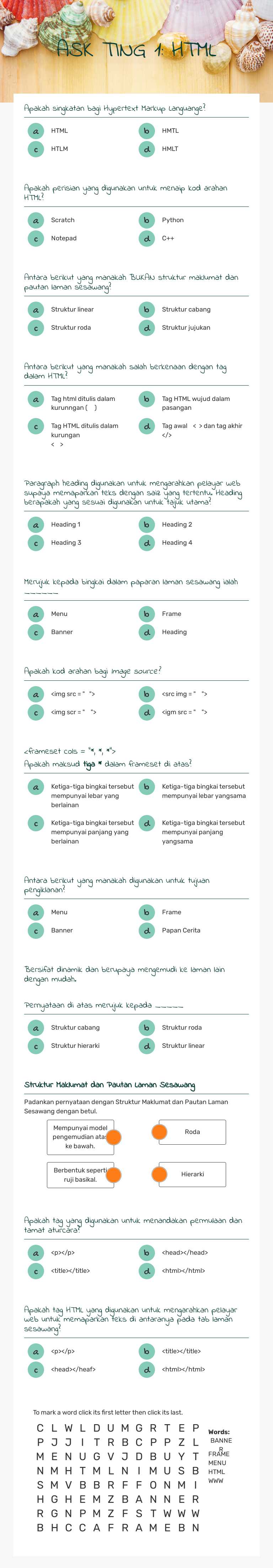ASK TING 1: HTML worksheet preview image