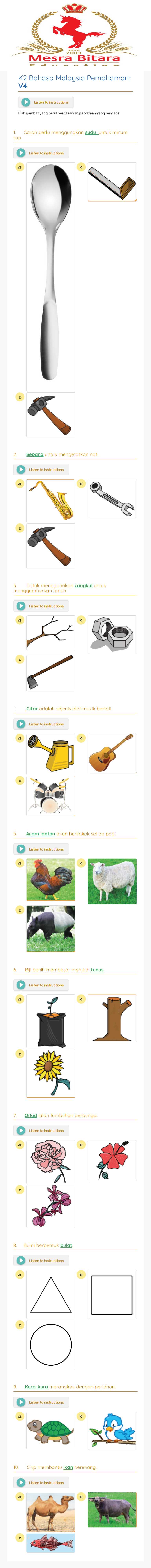 Worksheet F1NP5U Preschool worksheet preview