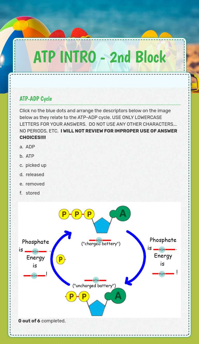 ATP INTRO - 2nd Block worksheet preview image