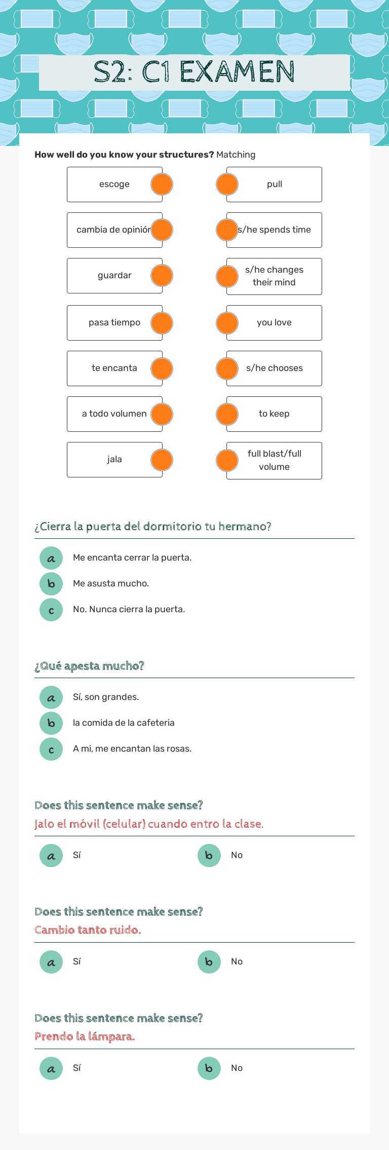 S2: C1   
  EXAMEN worksheet preview image