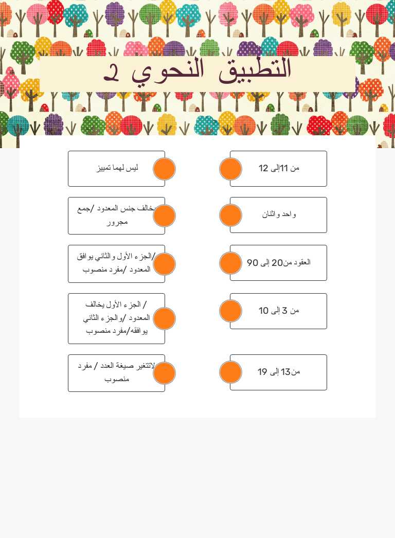 التطبيق النحوي 2 worksheet preview image