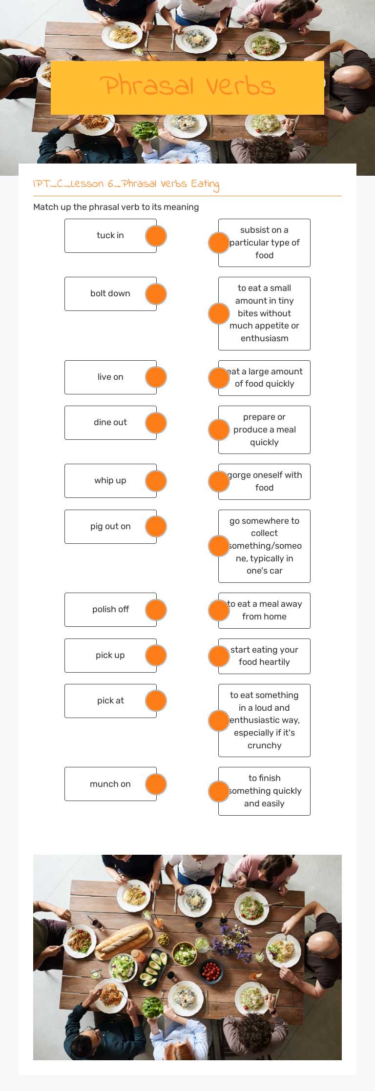 Phrasal Verbs Other worksheet preview