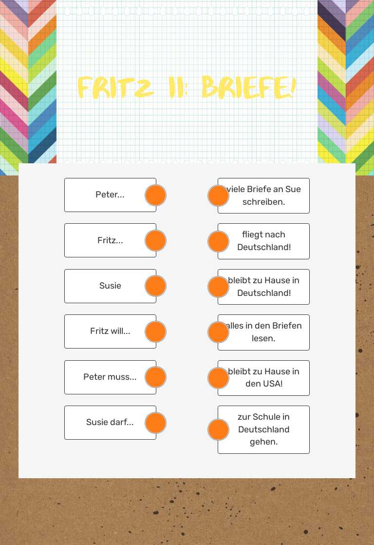 Fritz II: Briefe! worksheet preview image