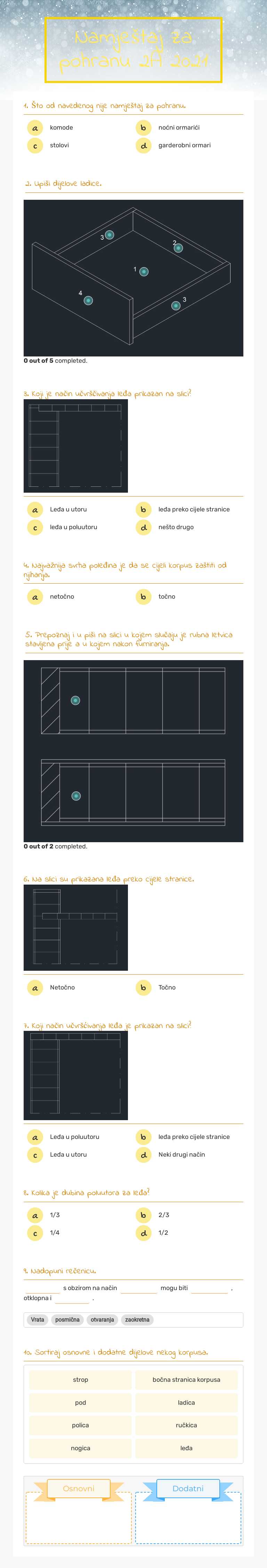 Namještaj za pohranu 2A 2021 Other worksheet preview