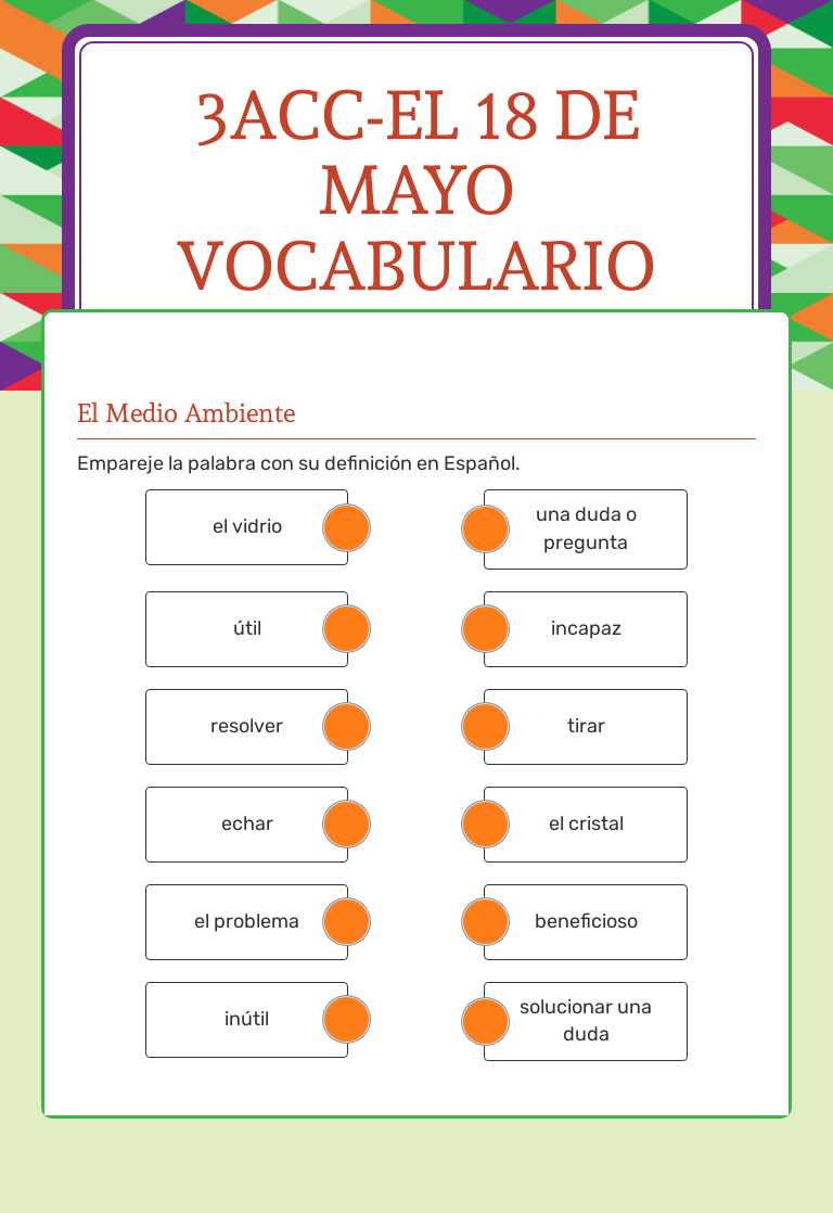 3ACC-el 18 de Mayo
Vocabulario worksheet preview image