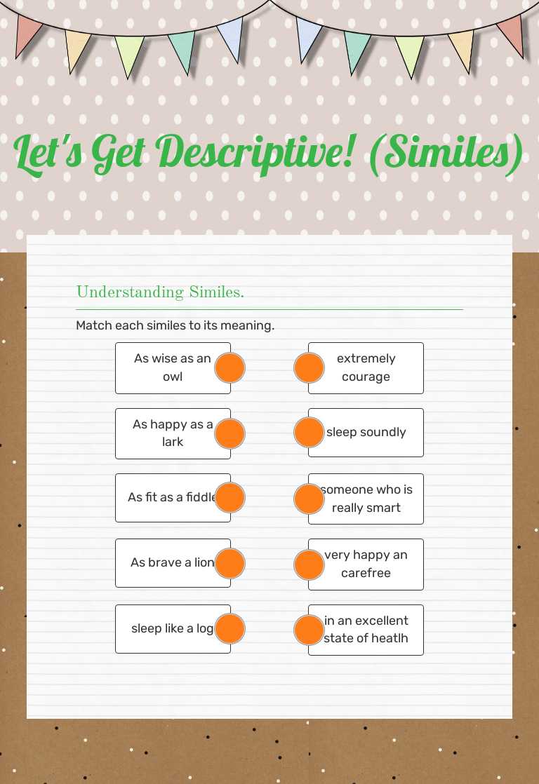 Let's Get Descriptive!
(Similes) worksheet preview image