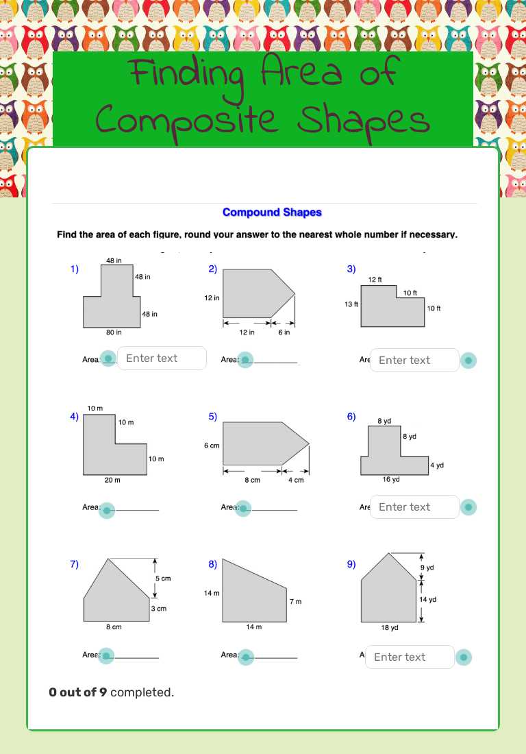 Boost math skills by finding the area of composite shapes! Practice ...