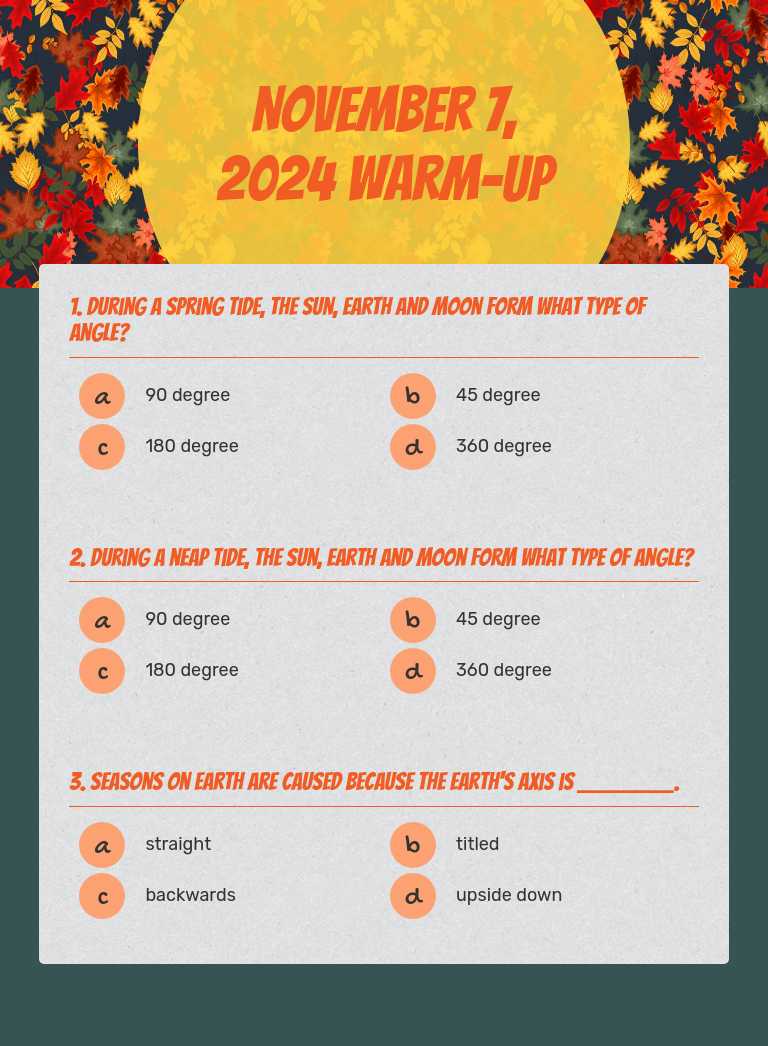 November 7, 2024 Warm-Up worksheet preview image