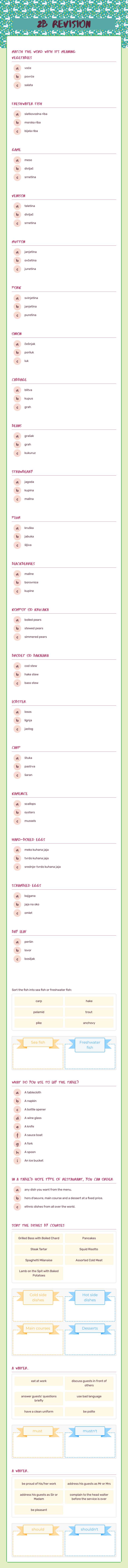 2B Revision worksheet preview image