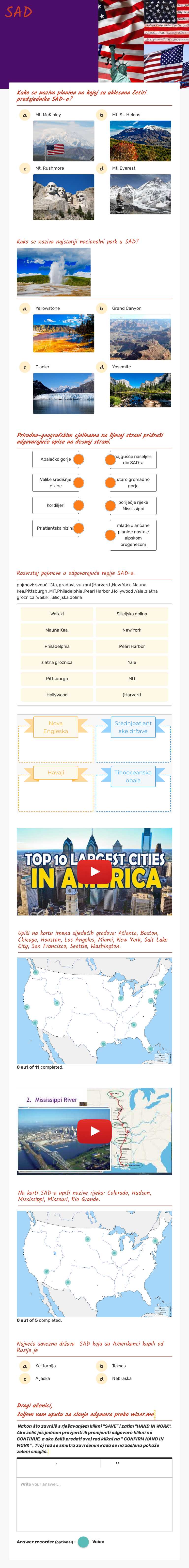 SAD worksheet preview image