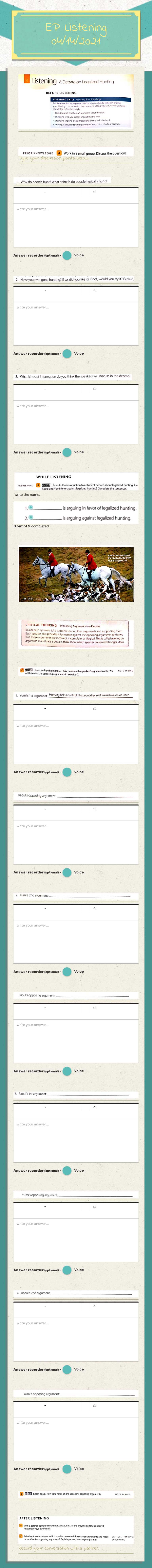 EP Listening
04/14/2021 worksheet preview