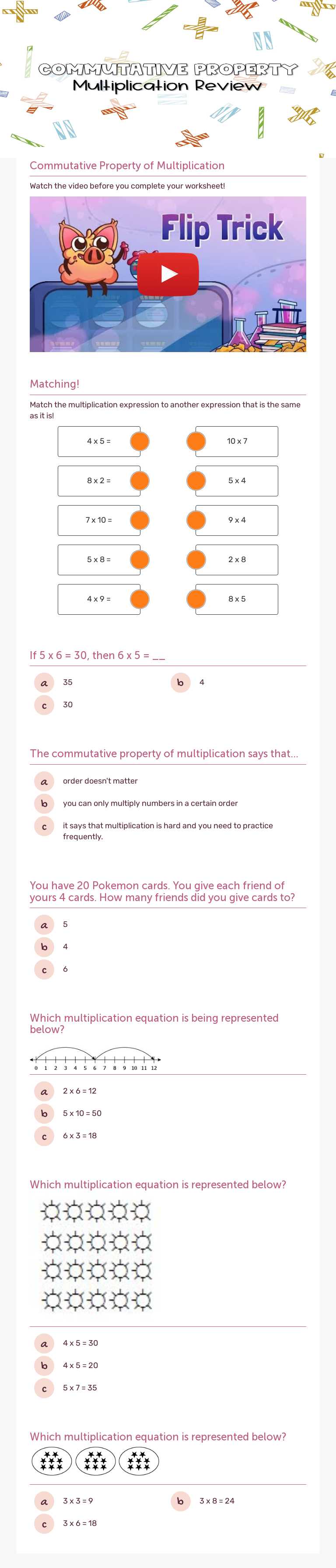 Worksheet B6OM2R Grade 3 worksheet preview