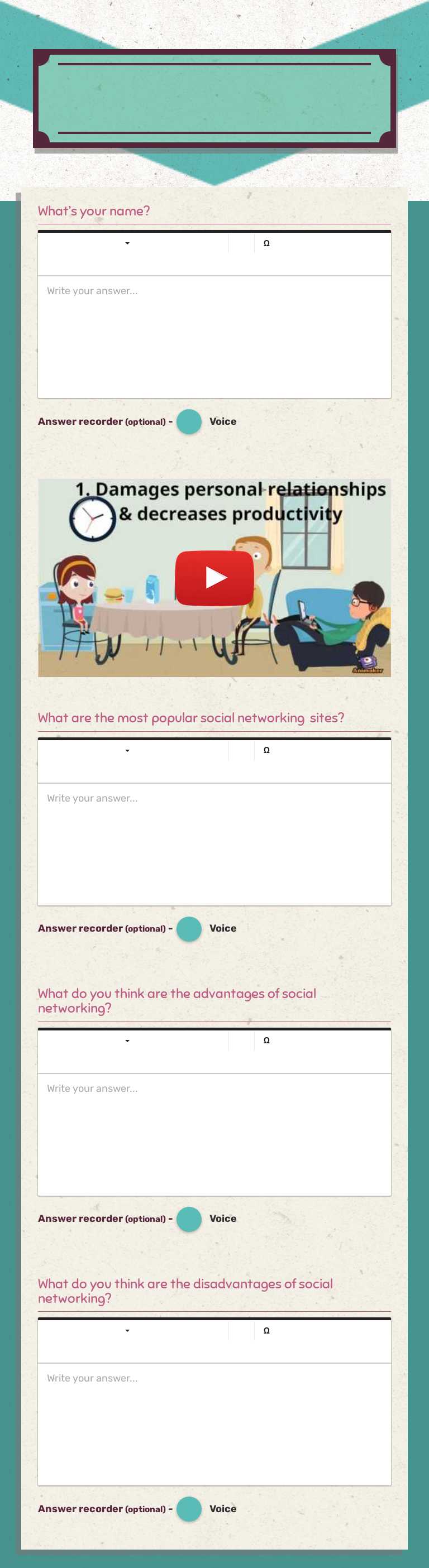 Coursebook, Page 36, Activity 2 worksheet preview image