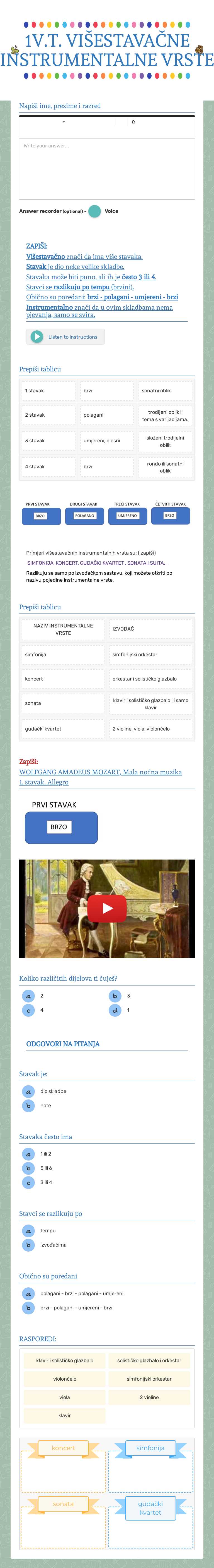 1V.T. VIŠESTAVAČNE INSTRUMENTALNE VRSTE worksheet preview image