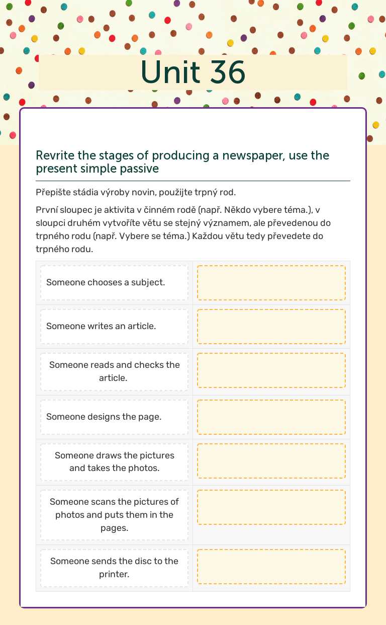 Unit 36 Grade 8 worksheet preview