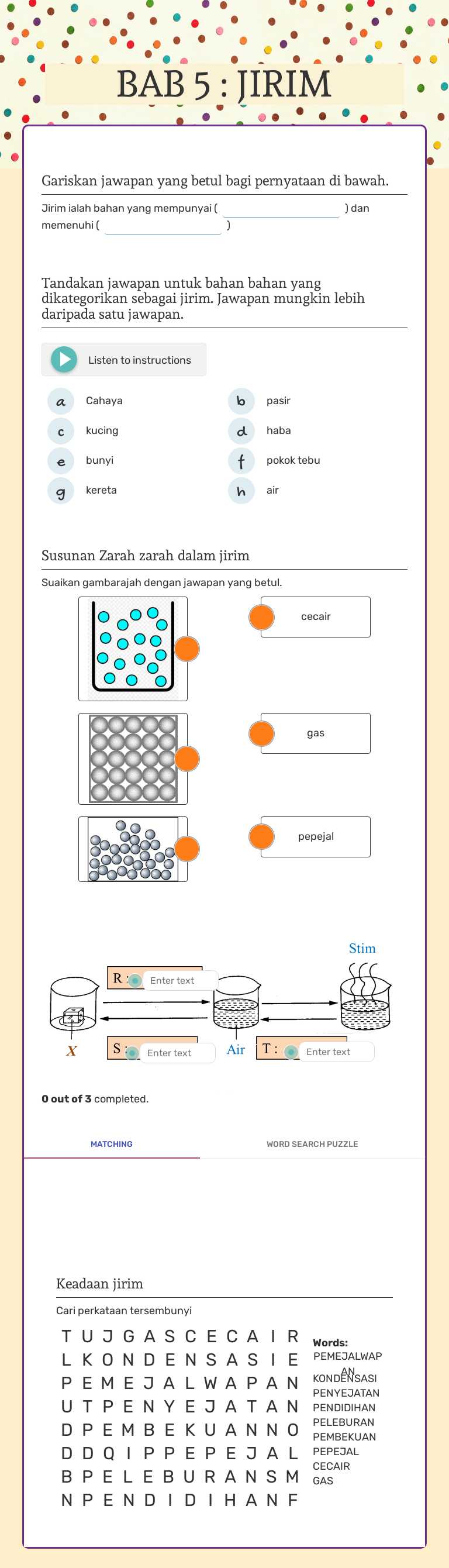 BAB 5 :  JIRIM worksheet preview image