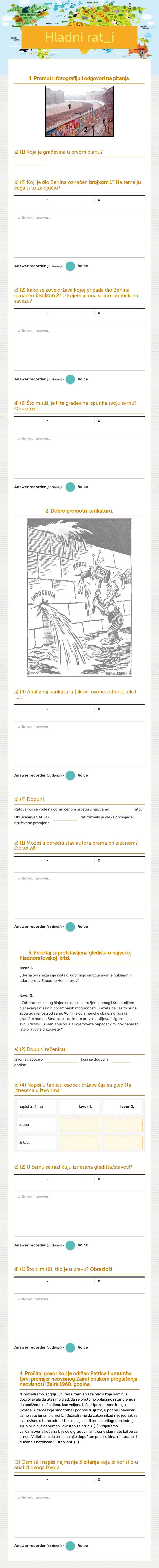 Hladni rat_i worksheet preview