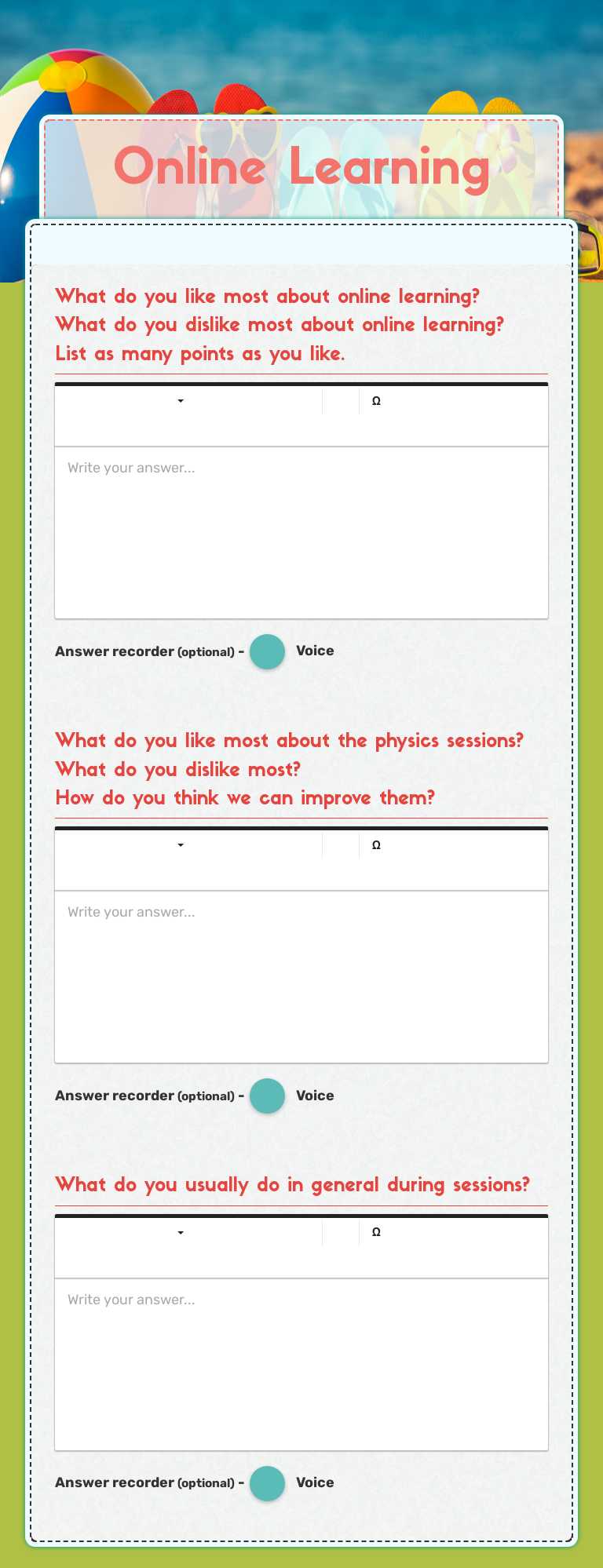 Online Learning Grade 10 worksheet preview