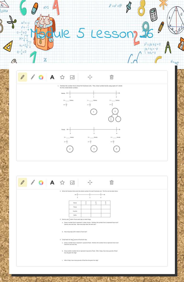 Module 5 Lesson 26 worksheet preview image