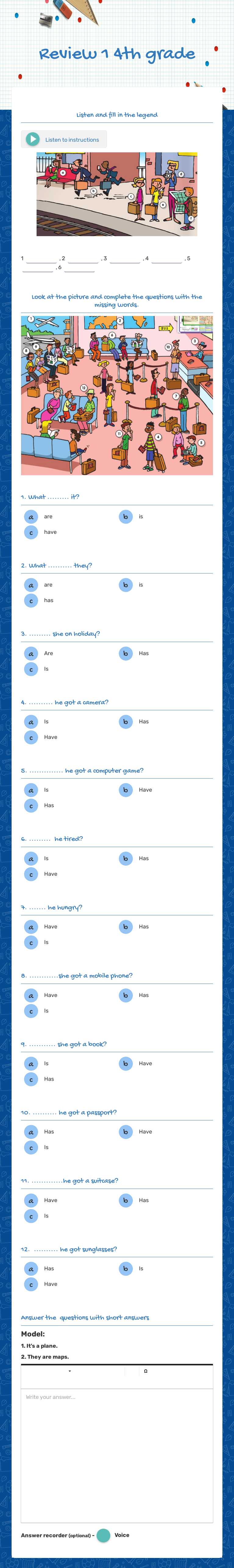 Review 1
4th grade worksheet preview image