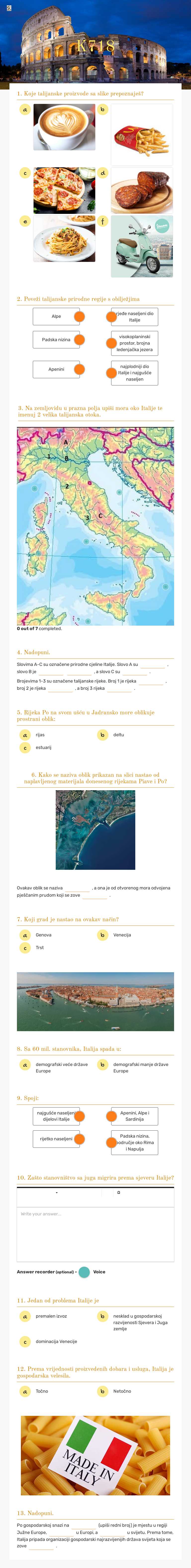 K718 worksheet preview image