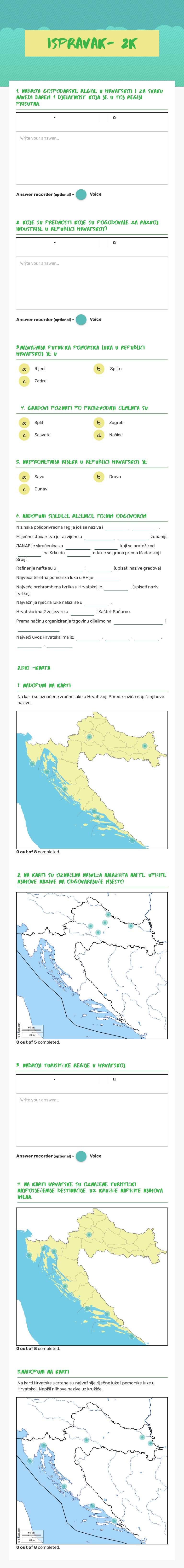 ISPRAVAK- 2K worksheet preview image