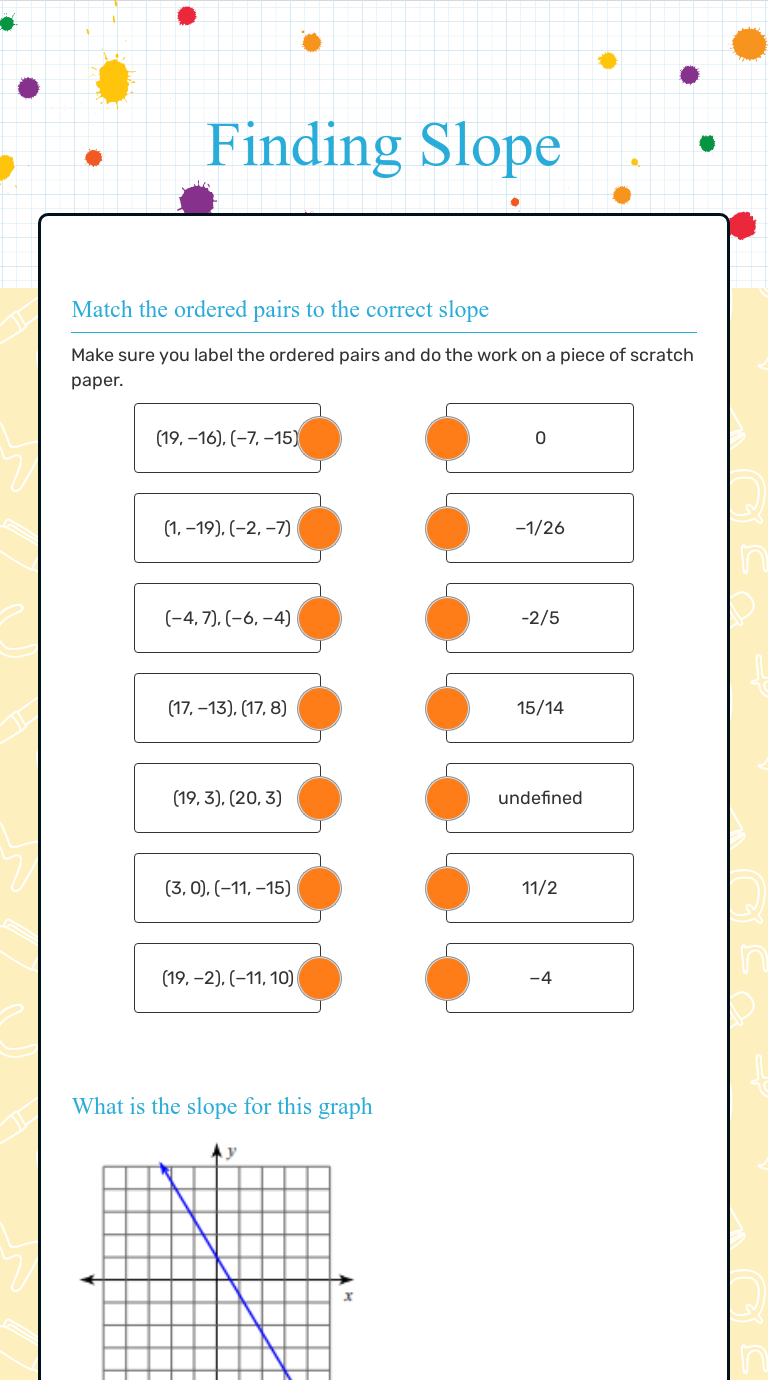 Introduction To Slope Worksheet Pdf Introduction To Slope Worksheet Pdf