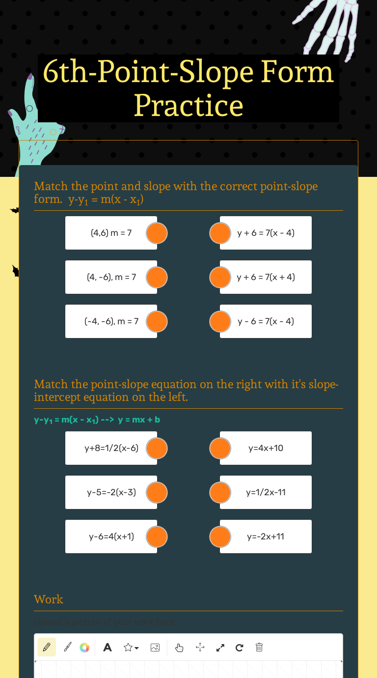 6th-point-slope-form-practice-interactive-worksheet-by-jessica