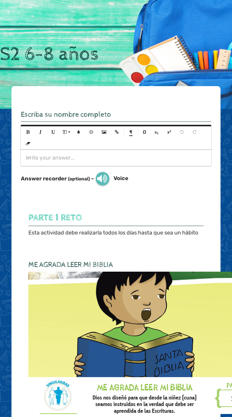 S2 6-8 años Grade 1 worksheet preview