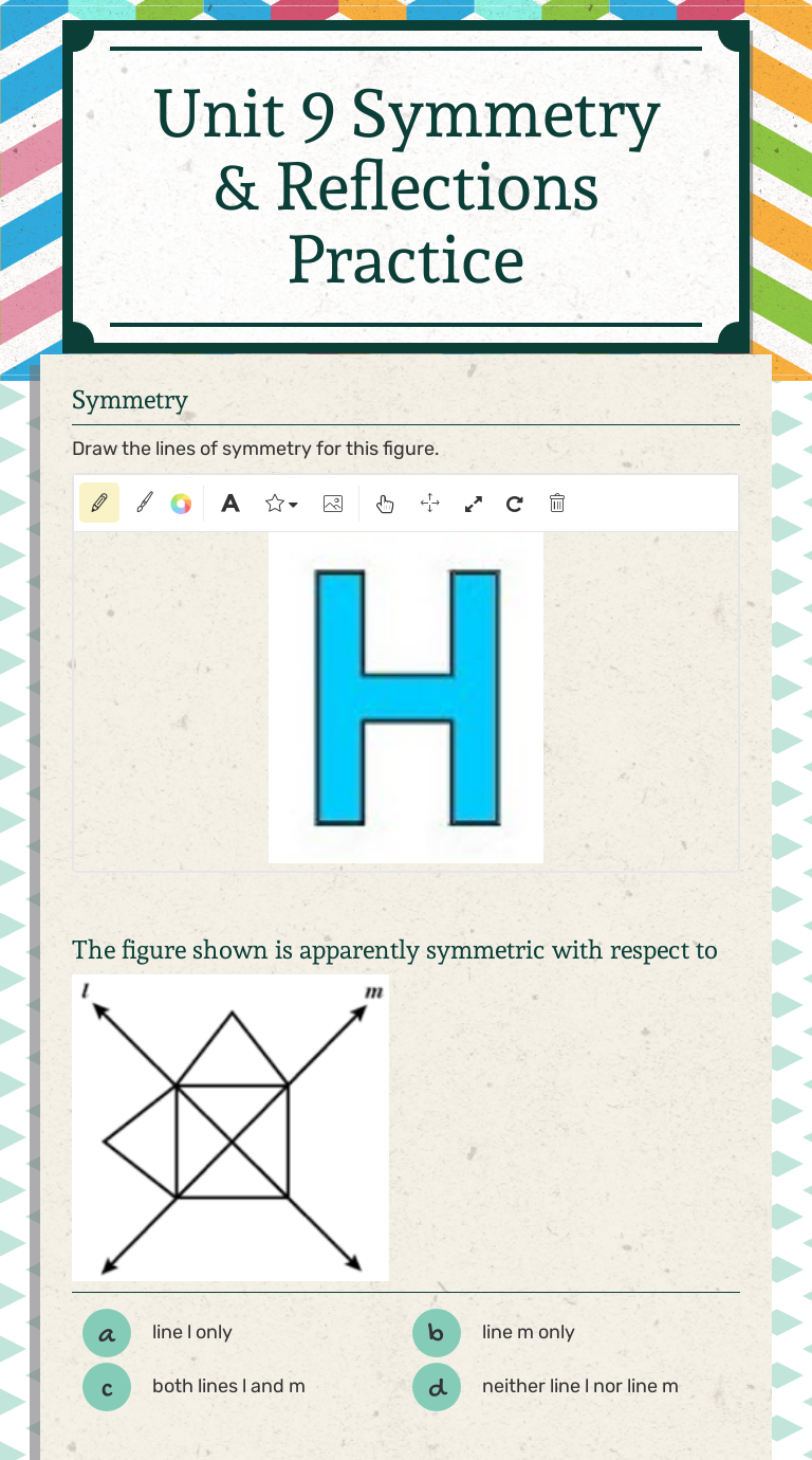 unit 9 transformations homework 8 symmetry