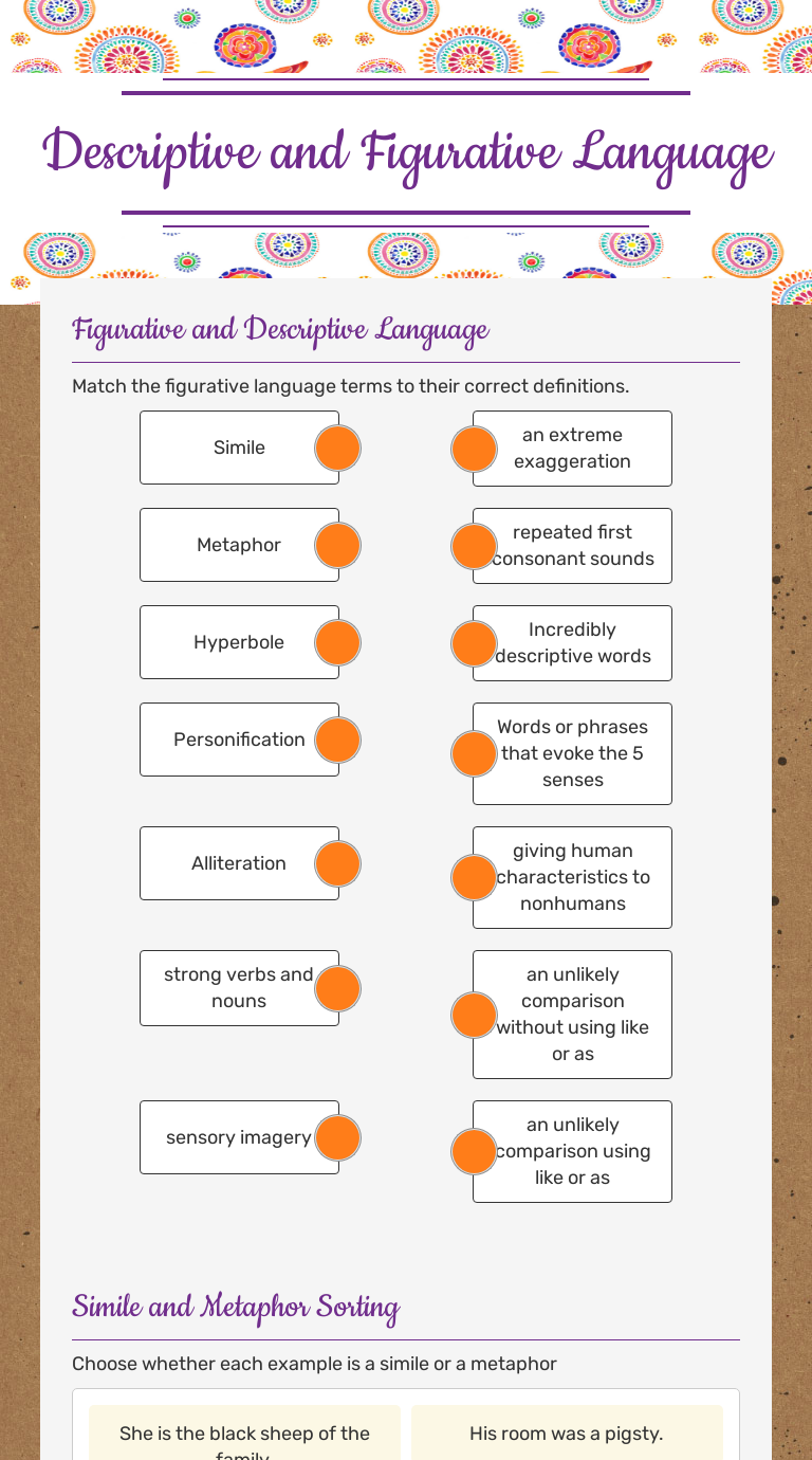 descriptive-and-figurative-language-interactive-worksheet-by-julie