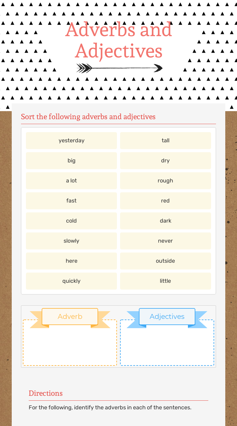 use this worksheet