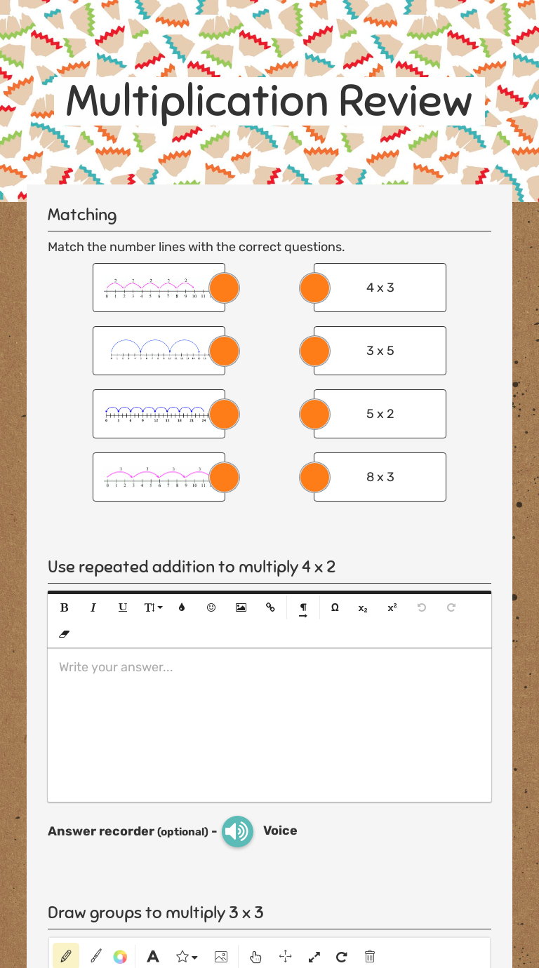 Multiplication Review | Interactive Worksheet by Shehenaz Mohamed ...