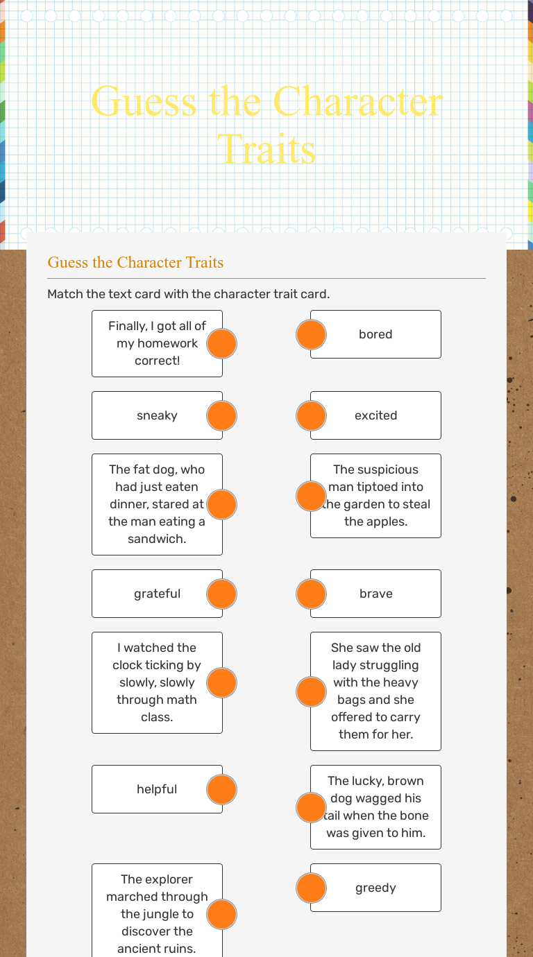 guess-the-character-traits-interactive-worksheet-by-b-kanzler-wizer-me