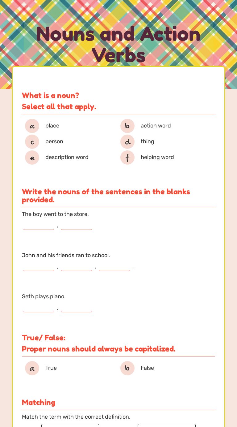 nouns-and-action-verbs-interactive-worksheet-by-nancy-haskins-wizer-me