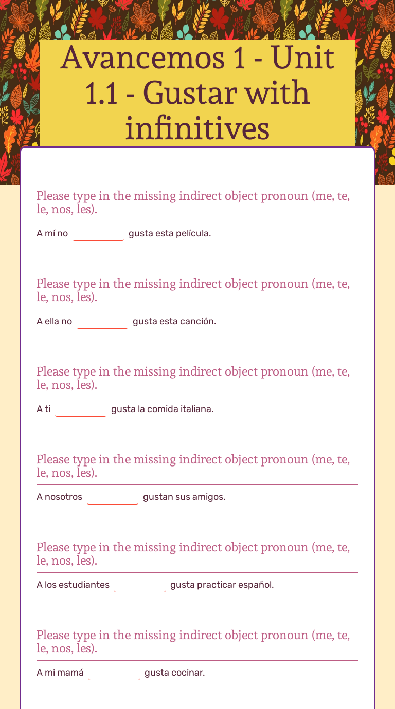 Avancemos 1 Unit 1 Lesson 1 Answer Key