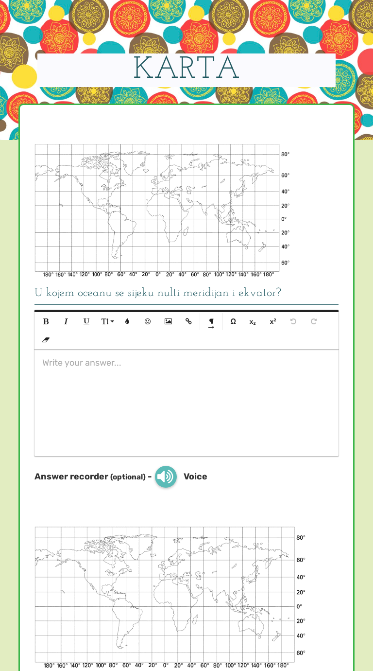 KARTA worksheet preview image