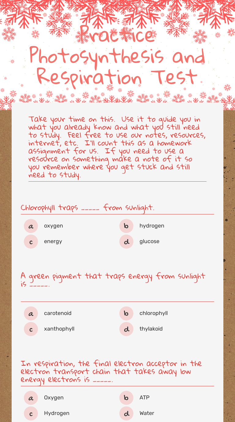 practice-photosynthesis-and-respiration-test-interactive-worksheet-by-tandi-carignan-wizer-me