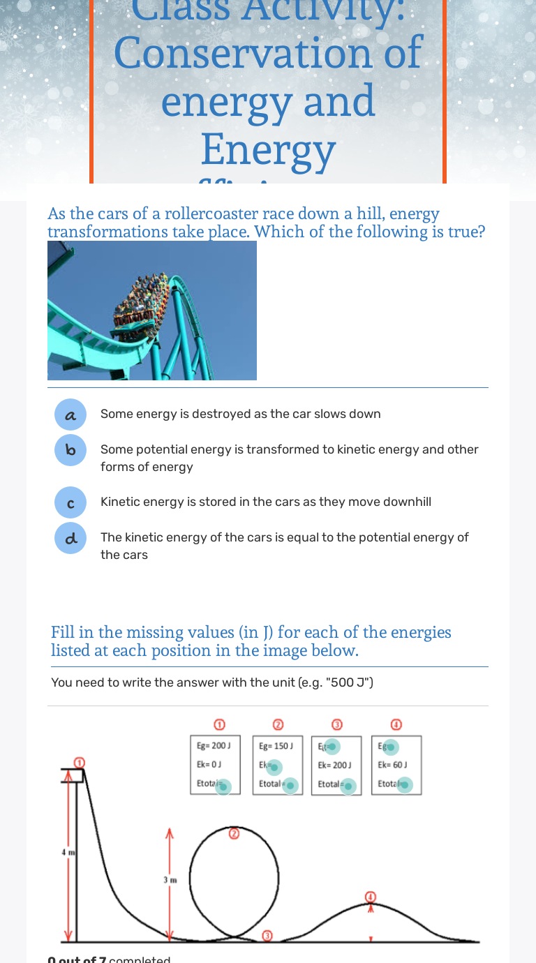 Energy Conservation Worksheet Pdf