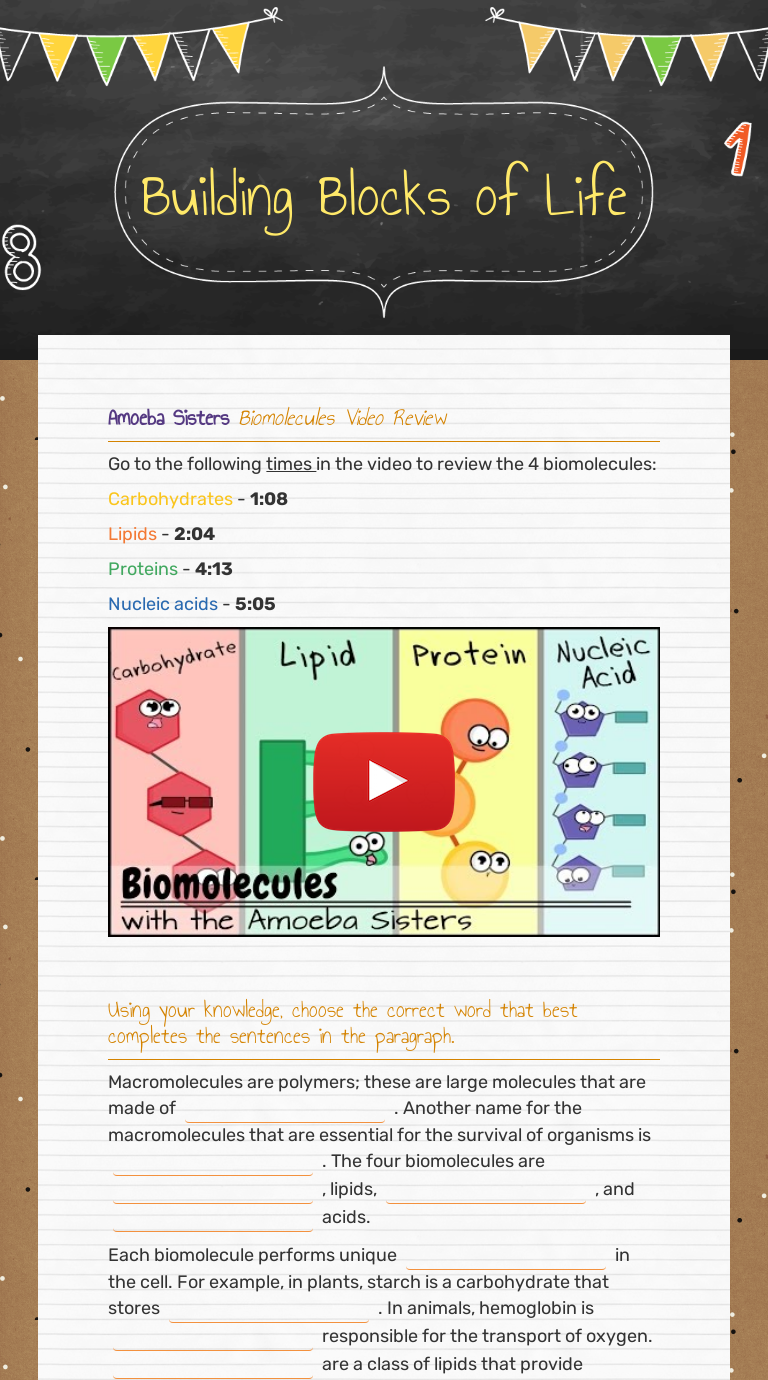 building-blocks-of-life-interactive-worksheet-by-jenniffer-riley