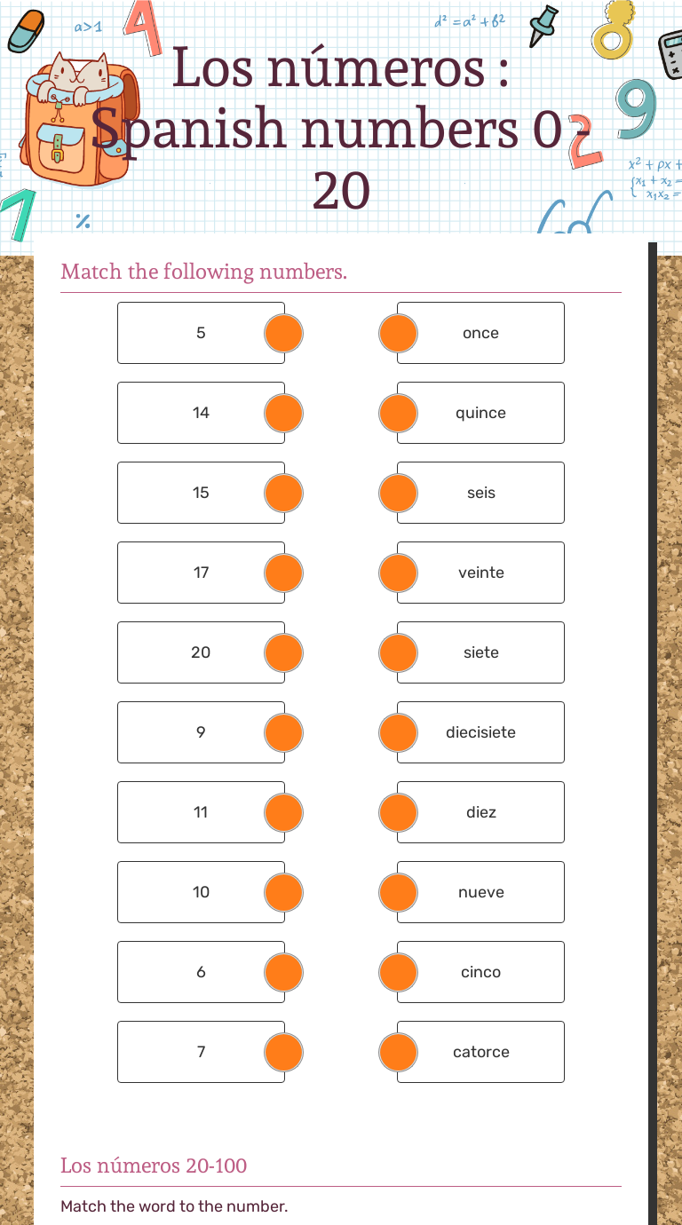 los-n-meros-spanish-numbers-0-20-interactive-worksheet-by-tracey