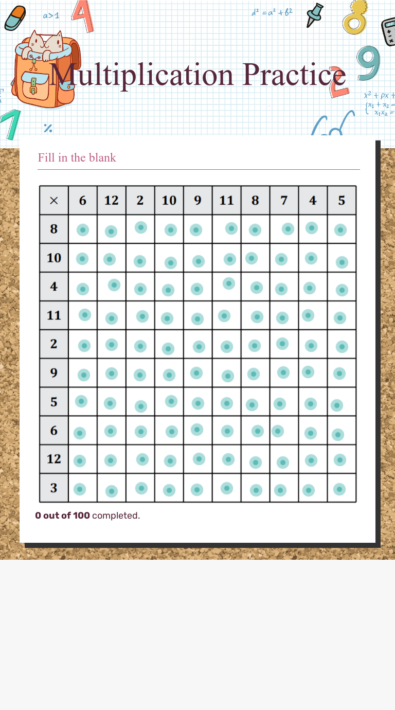 Multidigit Multiplication Worksheet Multidigit Multiplication Worksheet