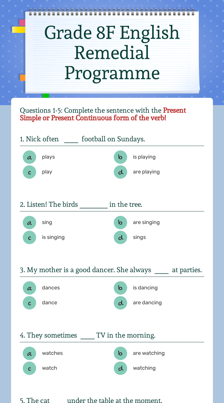 grade-8f-english-remedial-programme-interactive-worksheet-by-english-benzar-wizer-me